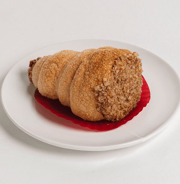 Cono de crema pastelera